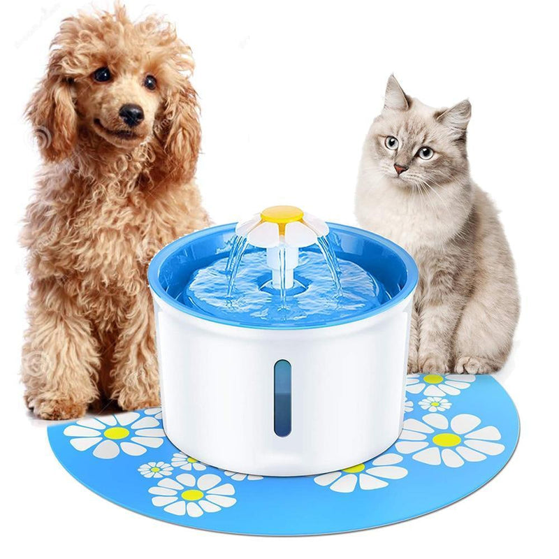 Fonte de Água Elétrica Para Pets - Redonda - 1,6 l